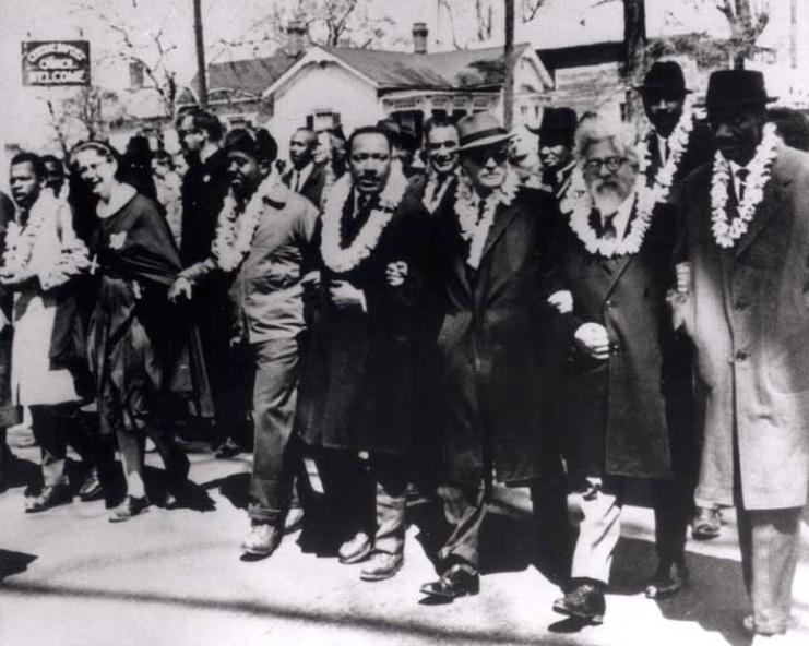 MLK Marching in Selma