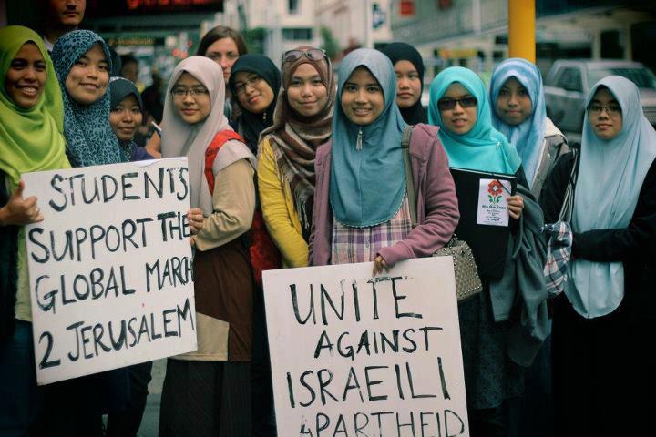 GMJ protest in New Zealand